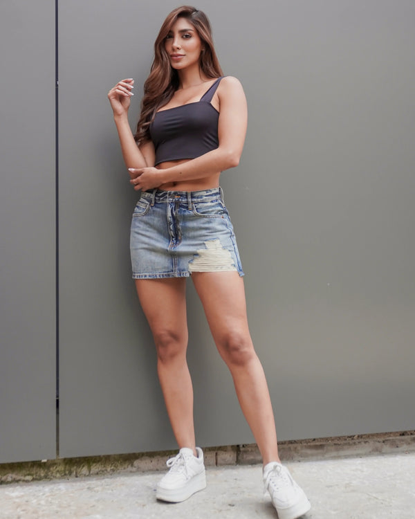 Falda Corta Roto Lateral WV59614TD