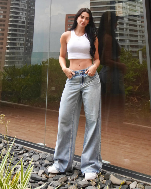Jean Wide Leg Clasico WV99156SLT